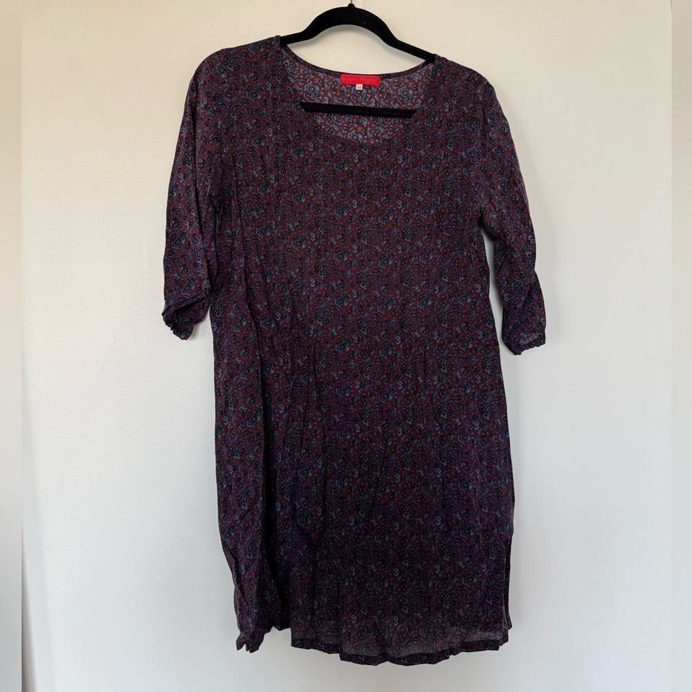 Paisley Smock Dress